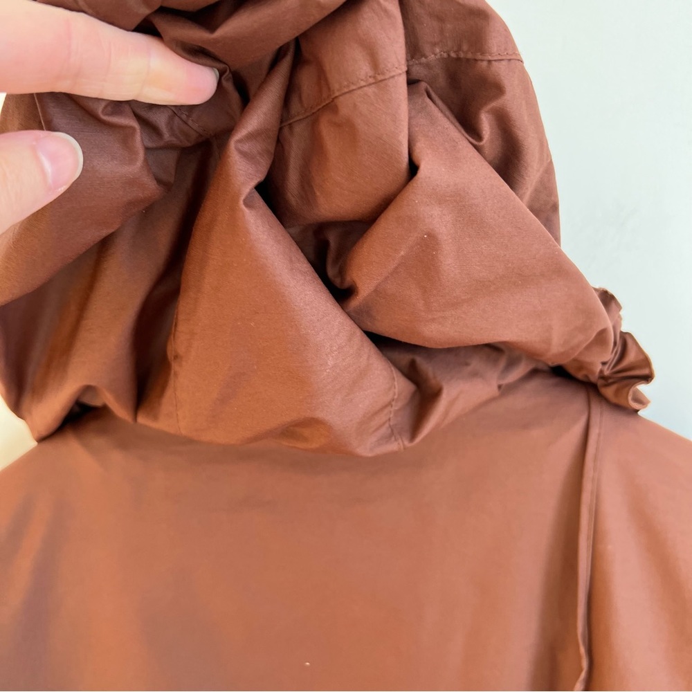 Junge Rust Jacket Size XL With Hood Lined - Picture 8 of 16